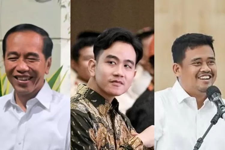 Jokowi-Gibran-Rakabuming-Raka-dan-Bobby-Nasution