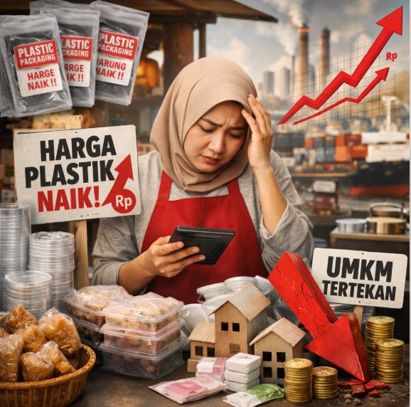 Harga Plastik Naik Tekan UMKM, Krisis Biaya Kemasan Mengguncang 2026